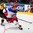 MINSK, BELARUS - MAY 18: Russia's Sergei Plotnikov #16 attempts to play the puck while Germany's Thomas Oppenheimer #19 defends during preliminary round action at the 2014 IIHF Ice Hockey World Championship. (Photo by Andre Ringuette/HHOF-IIHF Images)

